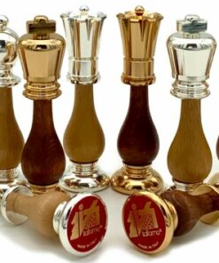 Jeu d'Échecs Grand Oriental - Échiquier en Bois de Bruyère et Bois d'Orme & Pièces en bois et laiton massif