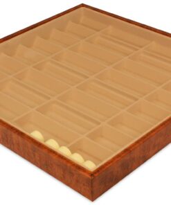 Jeu d'Échecs Mary Stuart - Échiquier - Backgammon et Jeu de dames en similicuir & Pièces en métal