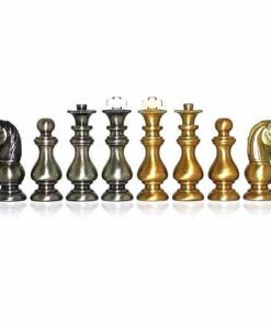 Jeu d'Echecs en Laiton "Français"