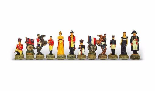 Jeu d'Echecs en Résine "Bataille de Waterloo"