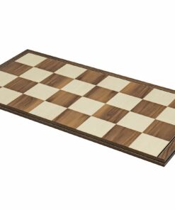 Échiquier pliable en Bois de Noyer et d'Érable