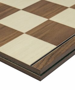Échiquier pliable en Bois de Noyer et d'Érable