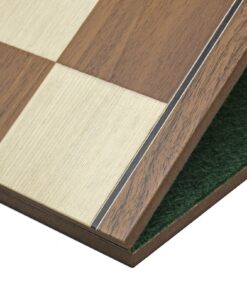 Échiquier pliable en Bois de Noyer et d'Érable