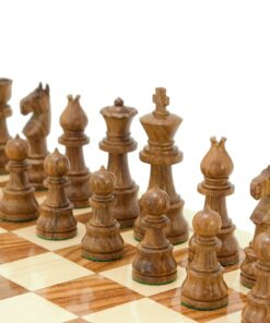 Jeu d'Échecs série Opus en Bois de Sheesham et Bois de Buis