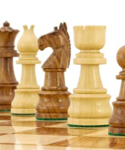 Jeu d'Échecs série Opus en Bois de Sheesham et Bois de Buis