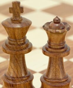 Jeu d'Échecs série Opus en Bois de Sheesham et Bois de Buis