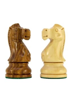 Jeu d'Échecs Staunton Jacob Knight en Bois de Sheesham et Bois de Buis