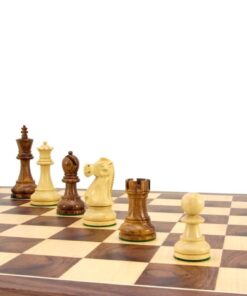 Jeu d'Échecs Staunton Jacob Knight en Bois de Sheesham et Bois de Buis