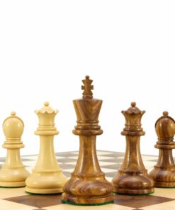 Jeu d'Échecs Staunton Jacob Knight en Bois de Sheesham et Bois de Buis