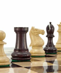 Jeu d'Échecs Staunton en Bois de Buis et Bois de Rose séries Sentinel