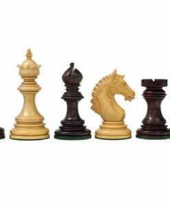 Jeu d'Échecs Garvi en Bois de Buis et Bois de Rose