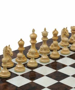 Jeu d'Échecs Garvi en Bois de Buis et Bois de Rose