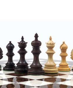 Jeu d'Échecs Garvi en Bois de Buis et Bois de Rose