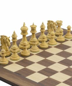 Jeu d'Échecs Kingsgate en Bois d'Ébène et Bois de Buis