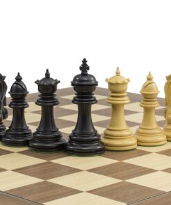 Jeu d'Échecs Kingsgate en Bois d'Ébène et Bois de Buis