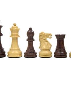 Jeu d'Échecs Modica en Bois de Rose et Bois de Buis