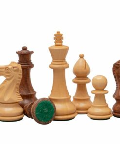 Jeu d'Échecs Staunton Classique en Bois d'Acacia et Bois de Buis