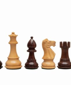 Jeu d'Échecs Staunton Classique en Bois de Rose et Bois de Buis