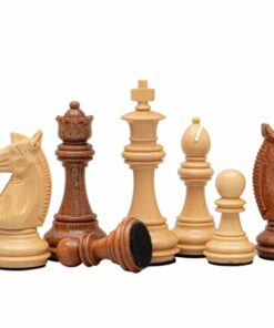 Jeu d'Échecs Italien Trapani en Bois d'Acacia et Bois de Buis