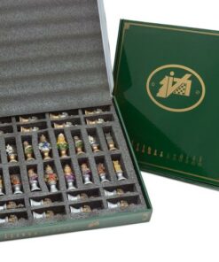 Jeu d'Echecs en Résine Peint à la Main