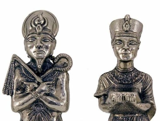 Jeu d'Echecs en Métal "Egypte"