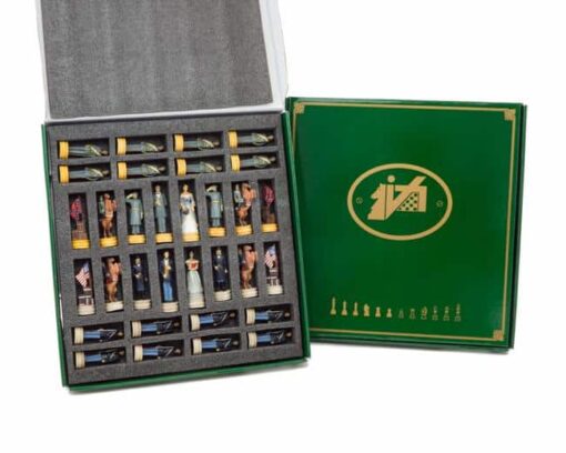 Jeu d'Echecs en Résine "Guerre de Sécession seconde édition"