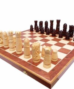 179-1-Ensemble-Olympic-Mini-Jeu-Echecs-Bois-Charme-Hêtre-Echiquier-Hêtre