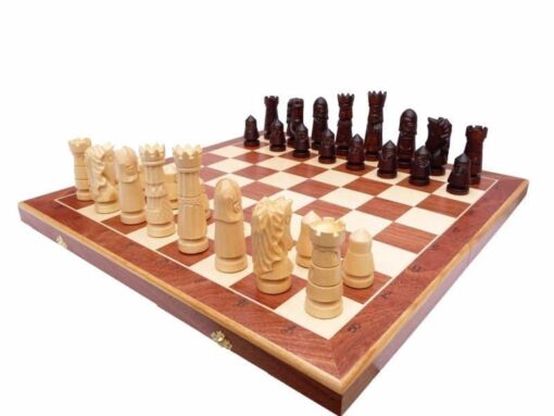 179-1-Ensemble-Olympic-Mini-Jeu-Echecs-Bois-Charme-Hêtre-Echiquier-Hêtre