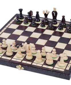 305-1-Ensemble-Consul-Jeu-Echec-bois-Charme-Echiquier-Pliant-Bois-Erable-Hêtre