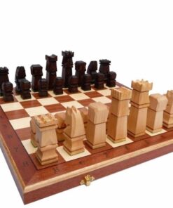 194-1-Ensemble-Petit-Magnetique-Jeu-Echecs-bois-Charme-hêtre-bouleau