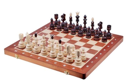 178-1-Ensemble-Olympic-Petit-Jeu-Echecs-Bois-Charme-Hêtre-Echiquier-Bois-Acajou-Erable