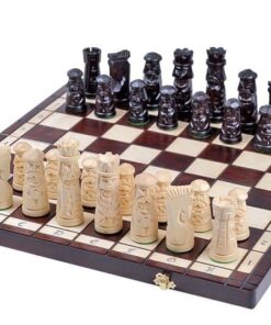 189-1-Ensemble-Pearl-Petit-Jeu-Echecs-Bois-hêtre-Echiquier-Bois-Hêtre