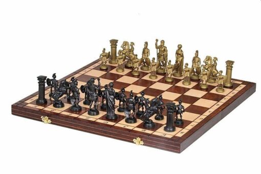 201-1-Ensemble-Magnat-Jeu-Echec-Bois-Chêne-Cerisier-Sycomore-Echiquier-Pliant-Bois-Hêtre