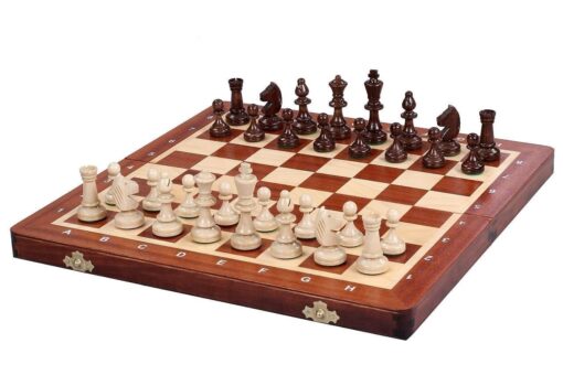 196-1-Ensemble-Debiut-Jeu-Echec-bois-Cerisier-Hêtre-Echiquier-Bois-Acajou-de-Sycomore-Erable