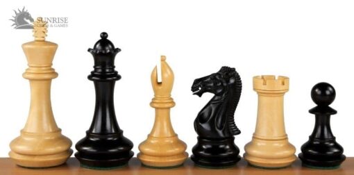 231-1-Jeux-Echecs-German-Knight-Double-Dame-Bois-Acacia-Buis