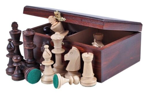 269-1-Jeux-Echecs-Design-Romain-Plastique-Couleur-Or-Noir-non-lesté