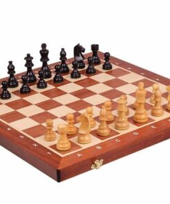 184-1-Ensemble-Ambassador-Nouveau-Jeu-Echec-Bois-Charme-Echiquier-Bois-Erable-Hêtre