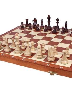 203-1-Ensemble-Egypte-Jeu-Echec-Marbre-Echiquier-Bois-Acajou-Erable