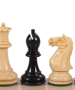 Jeu d'échec & Echiquier Oxford Ebonisé 3